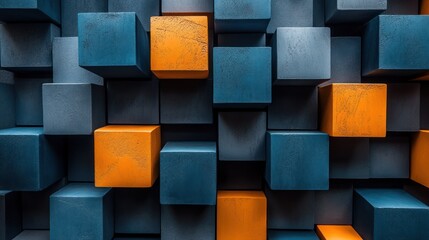 Colorful geometric shapes background texture.