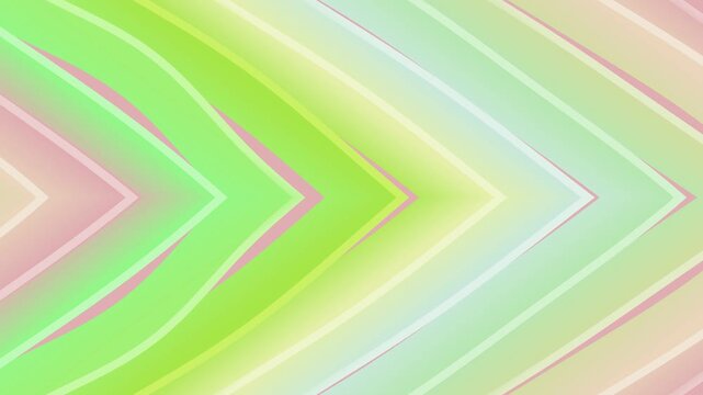 Pastel Colored Chevron Pattern Background.