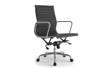 Obraz premium Modern black office chair