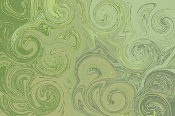 Green and light green color marble pattern seamless background