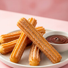 Elegant Churros Dessert Commercial