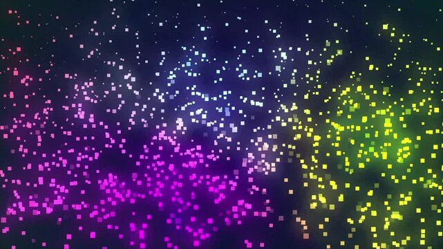 Light, glow, pattern, warmth, particles, sparkle, glowing, background, bright, night, blue, stars, Christmas, design, holidays, snow, illustration, haze, color, vector, winter, wallpaper, particles, 4