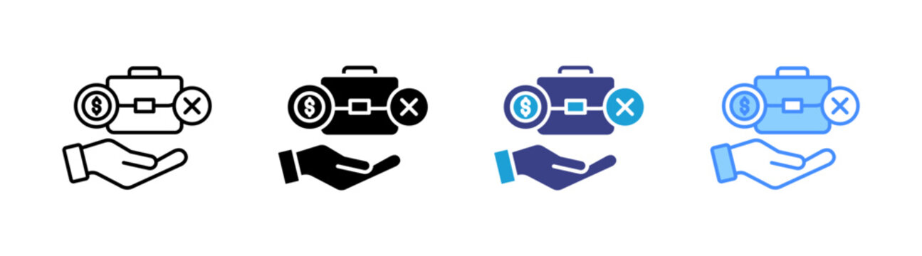 Severance icon set multiple style collection