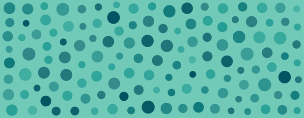 Teal Polka Dot Pattern Background Texture. © Prime Image