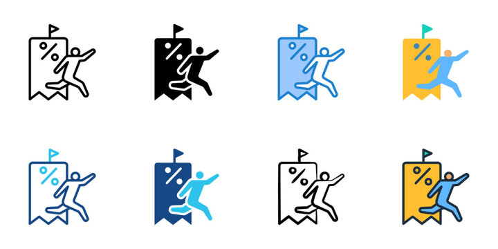 Tax Evasion icons set multiple style collection. Editable stroke 

