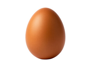 Isolated light brown egg on black backdrop, glossy speckled surface, symbolizing new life, potential, and minimalist elegance