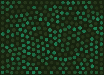Abstract Green Bokeh Lights Background Texture.