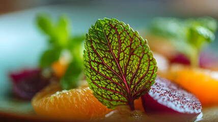 Citrus Salad with Beetroot and Mint