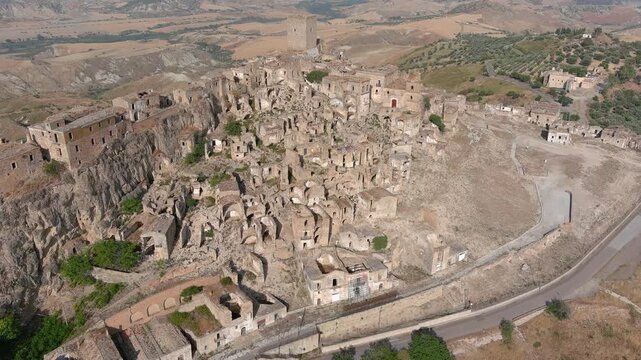 Craco la citt&agrave; fantasma della Basilicata