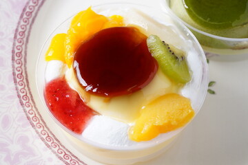 美味しいプリンアラモード