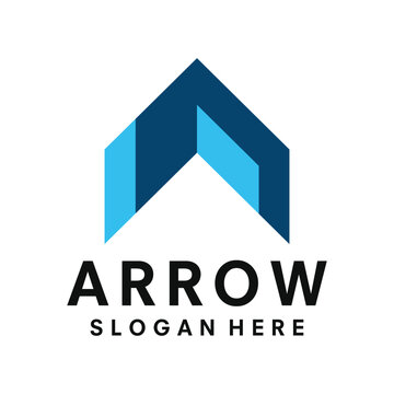 Arrow signs logo symbol vector template illustration