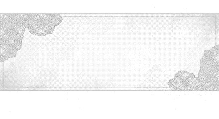 Black and white halftone dots pattern