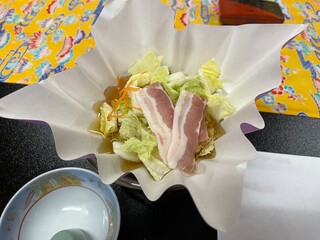 豚肉と白菜の鍋