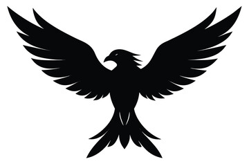 Obraz premium vector illustration of an eagle