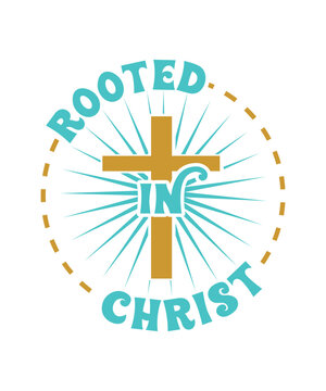rooted in christ svg