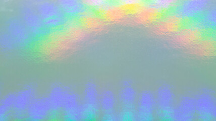 Holographic rainbow foil iridescent texture abstract hologram background