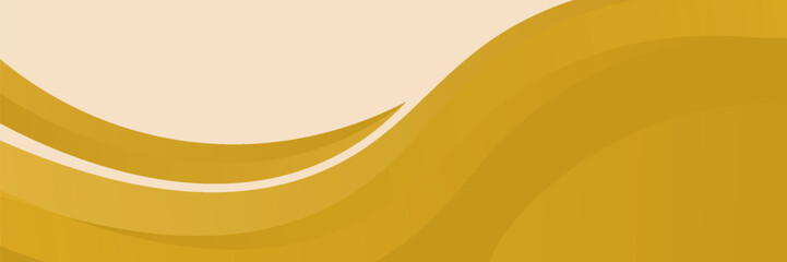 Vector orange line background curve element with white space for text and message design, overlapping layers, vector