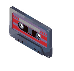 Obraz premium Isometric , music, stuff and photography equipment icons set. diseños isométricos. Ilustraciones