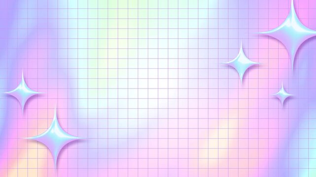 Retro Futuristic Gradient Motion