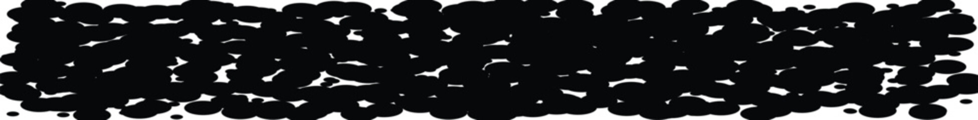 Black scribble brush stroke grunge ink texture background