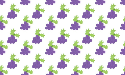 Design pattern grape repeat unique abstract on white background