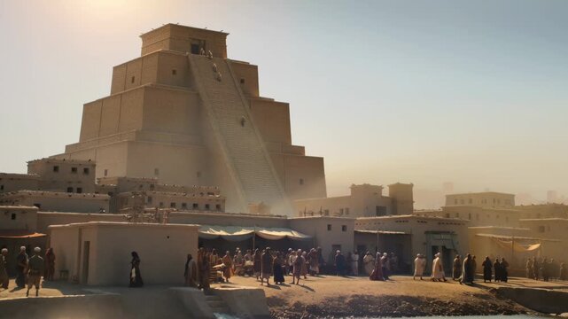 Mesopotamian Ziggurat Capital