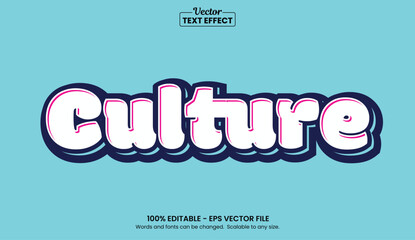 Modern pop art text effect with bold white typography and sticker style