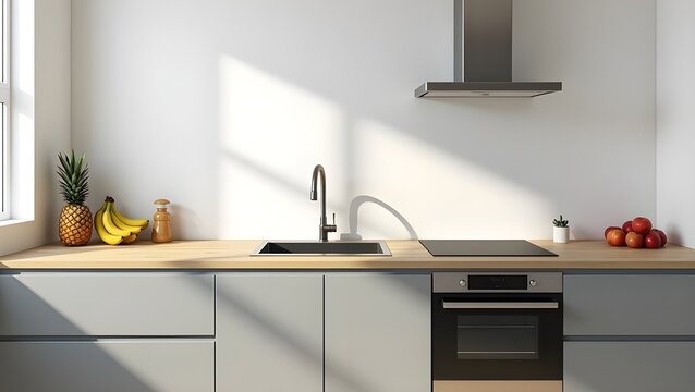 Sleek Modern Kitchen Interior Design