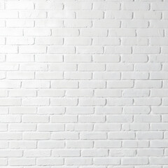 Fototapeta premium White brick wall with horizontal and vertical lines