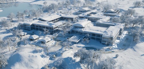 snow covered mountain