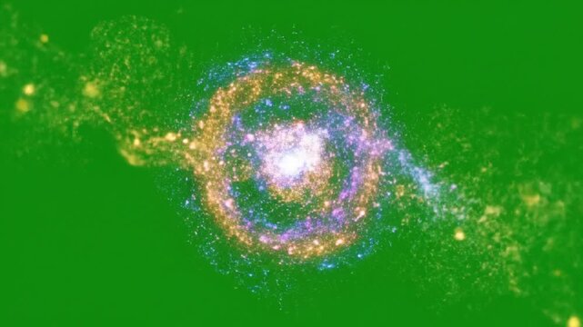 Celestial Dance: A mesmerizing display of celestial bodies swirling in a kaleidoscope of colors, offering a glimpse into the cosmic ballet of the universe. 