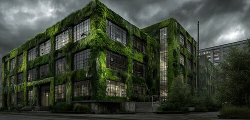 old abandoned factory