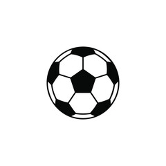 Fototapeta premium Classic soccer football ball icon for sports design.