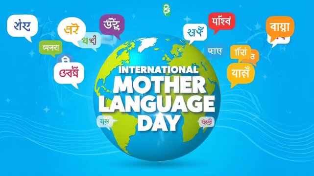 Celebrating International Mother Language Day with Global Speech Bubbles