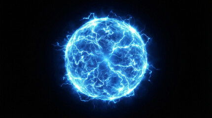 青のエネルギーのボール