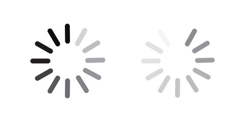 Loading Icon Set, Progress Indicator
