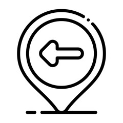 Left Arrow Icon Design