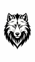 Fototapeta premium lion head vector