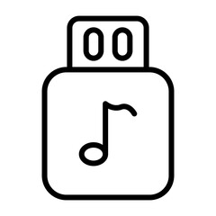 Pendrive Icon Design