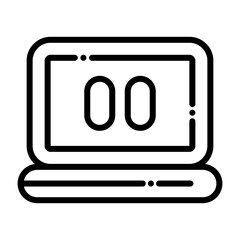 Laptop Icon Design