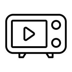 Television Icon Design