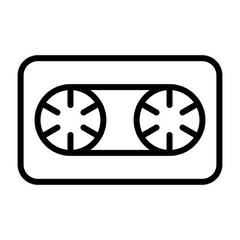 Cassette Icon Design