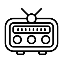 Radio Icon Design