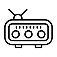 Radio Icon Design
