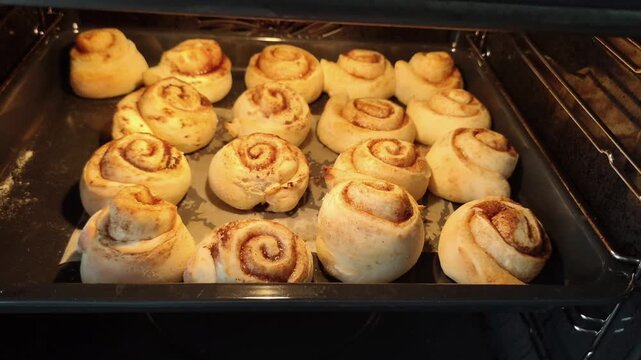 Fresh baked cinabon 