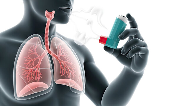Asthma Inhaler Use for Lung Relief