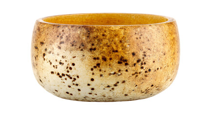 Handmade Clay Cup Features Unique Handcrafted Drinkware isolated on white PNG