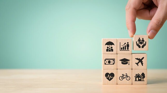 Employee benefits concept. Indirect and non-cash compensation paid to employees offered to attract and retain employees. Fringe benefits for employee engagement. Insurance, paid vacation, office perks