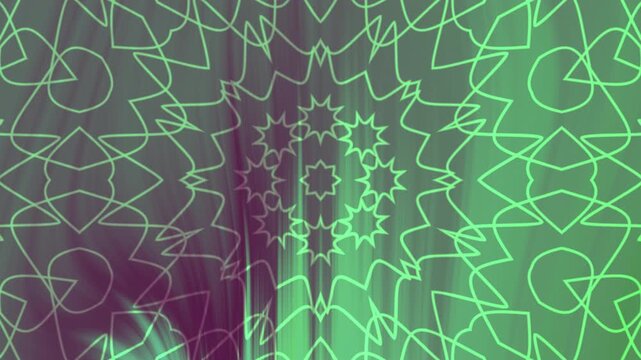 Digitally created abstract pattern of stars, circles, and lines suitable for background design, digital artwork, websites, and print materials.