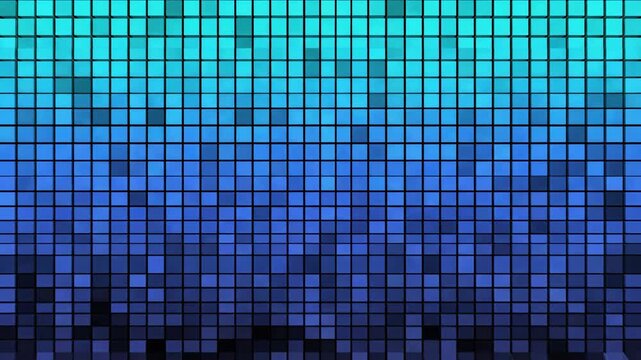Abstract gradient pixelation background animation loop transition